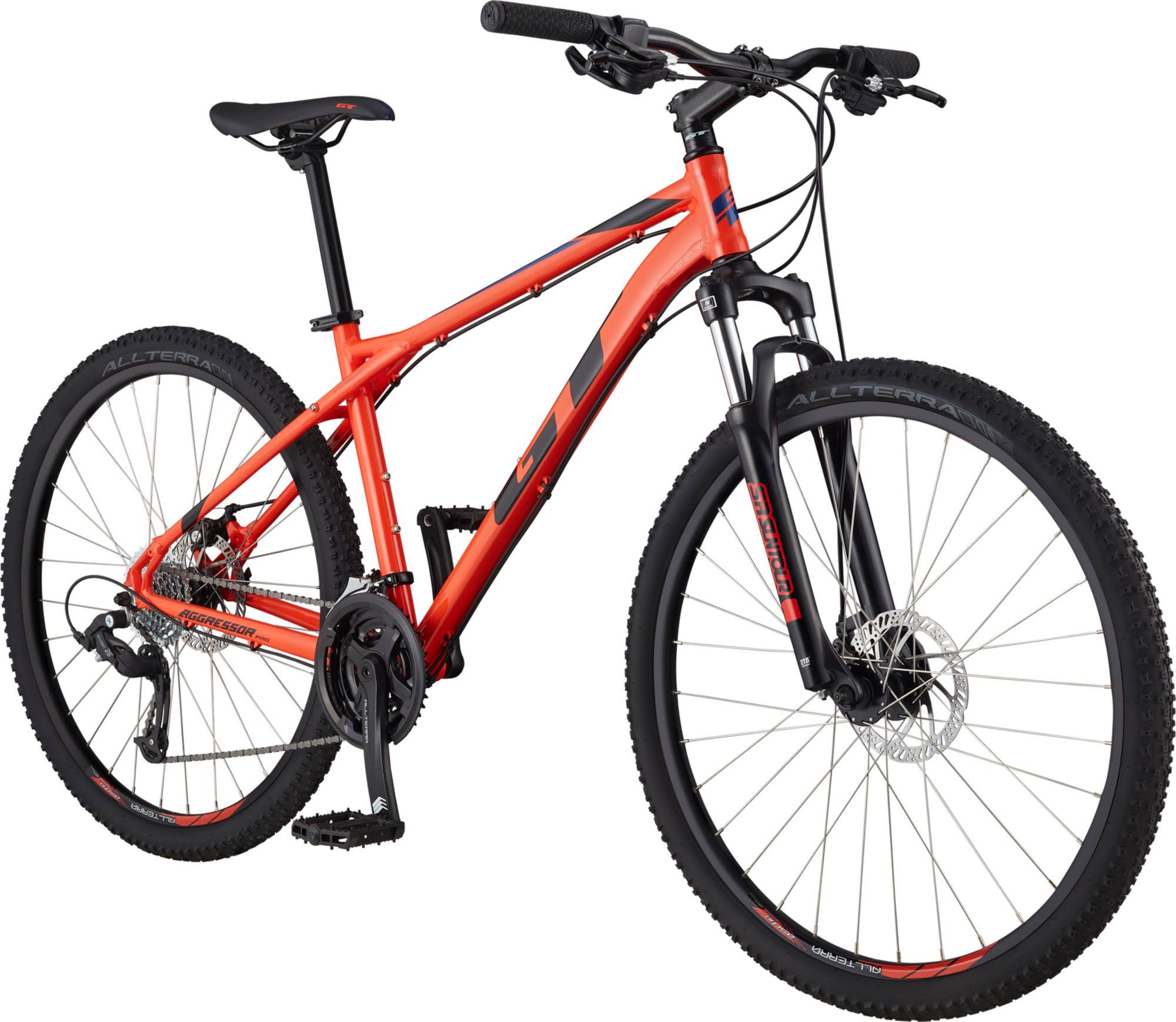GT Men's Aggressor Pro Mountain Bike, Red