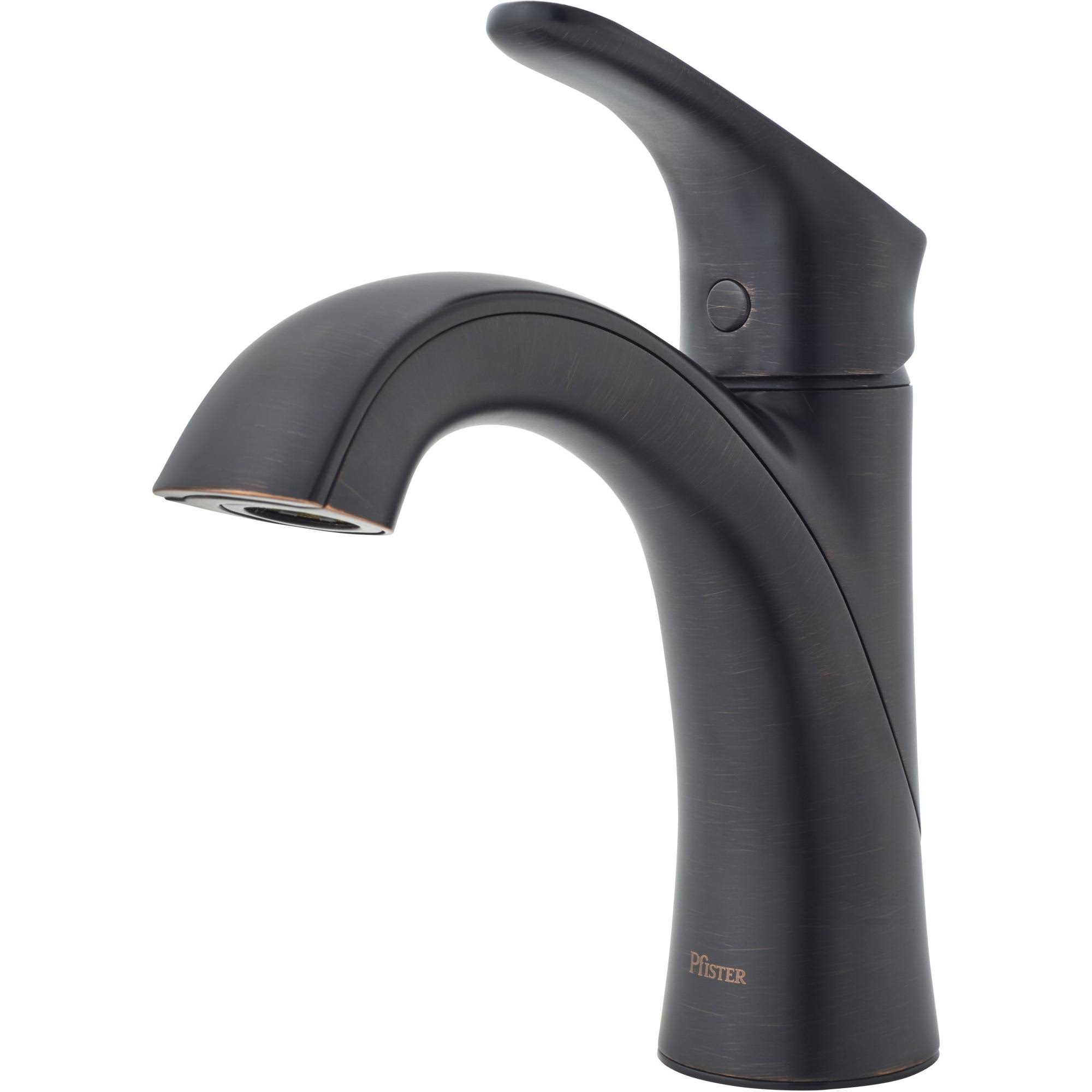 Pfister Weller Tuscan Bronze LG42-WR0Y Single-Control Bathroom Faucet