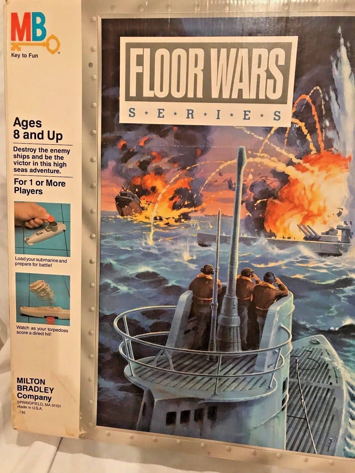 Torpedo Run Game - 1986 - Milton Bradley - Great Condition