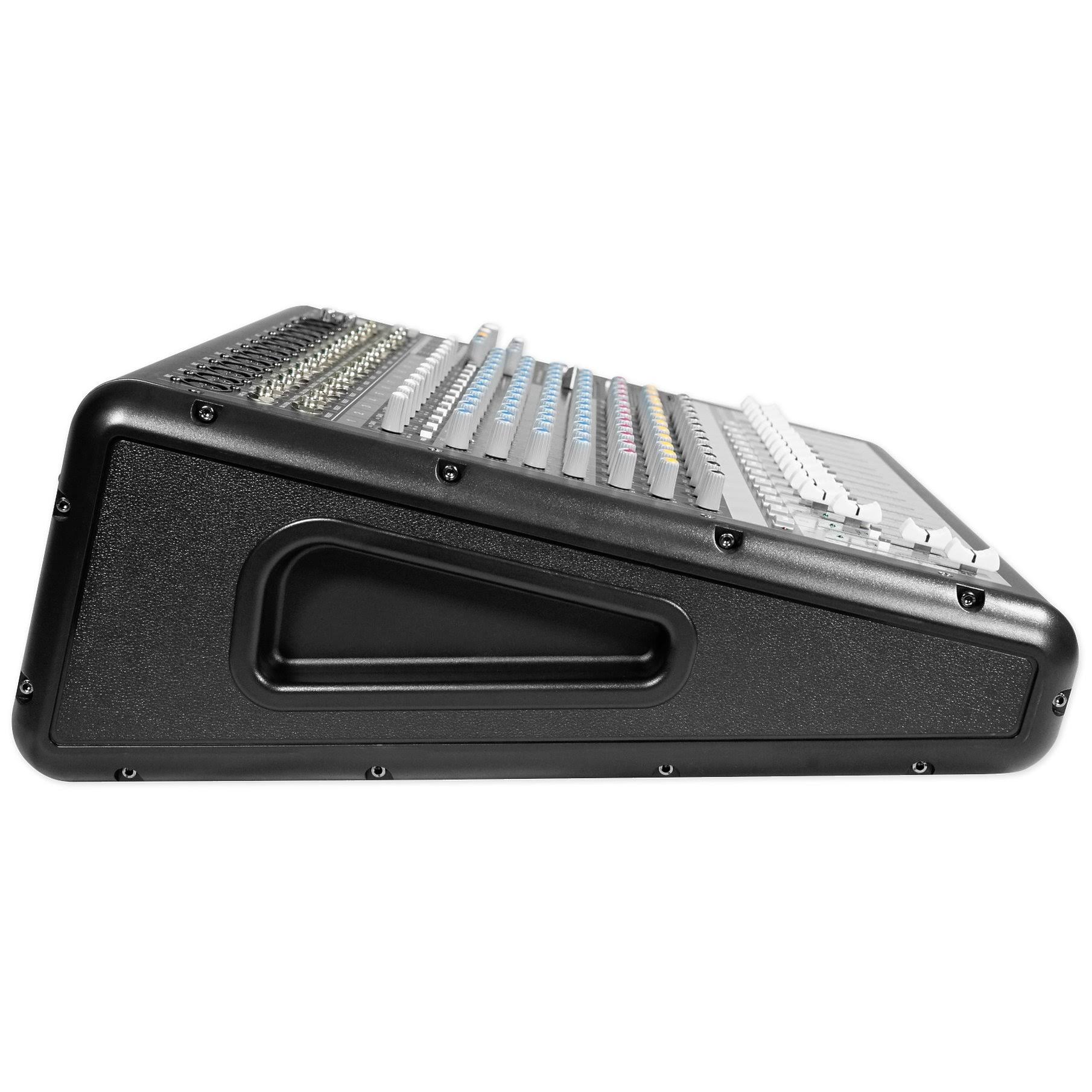 Rockville RPM1470 14-Channel 6000W Powered Mixer, USB, Effects for Church/School