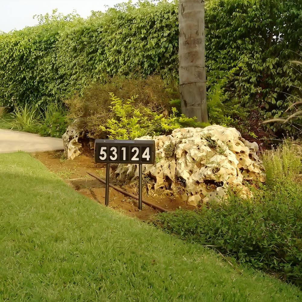 Gama Sonic Solar Address Sign