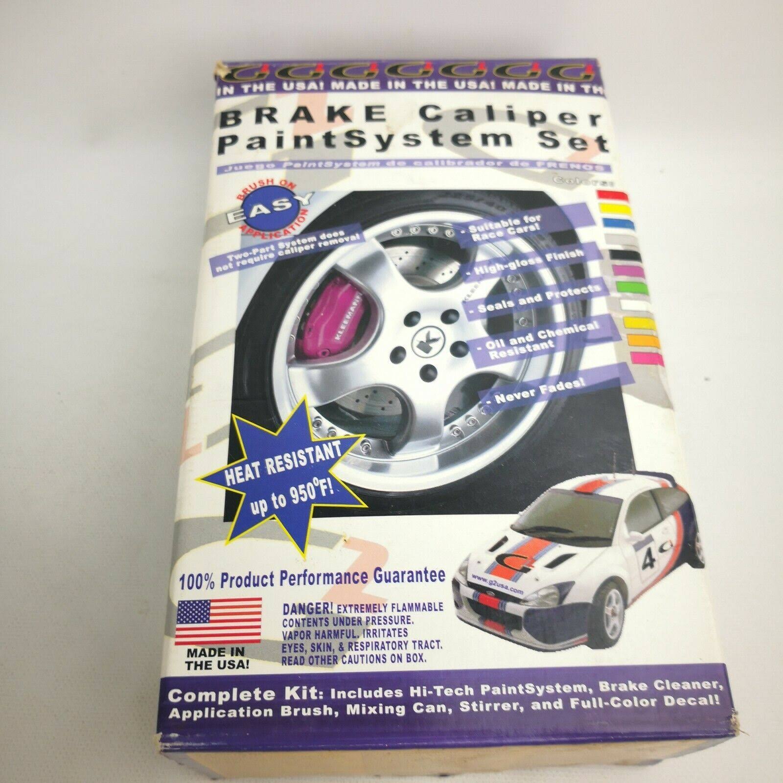 G2 High Temperature Brake Caliper Paint System Set Red G2160