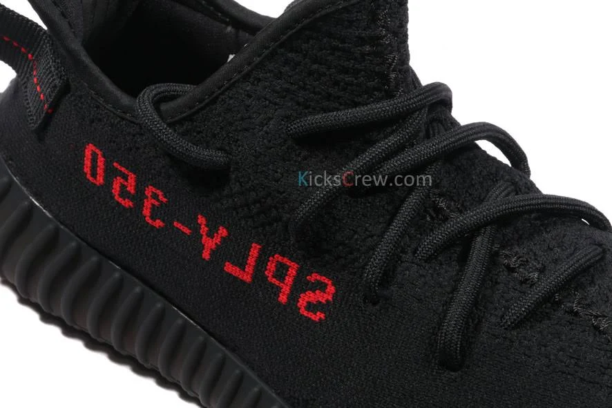 Adidas Yeezy Boost 350 V2 Black Red CP9652 (Size: US 10.5)