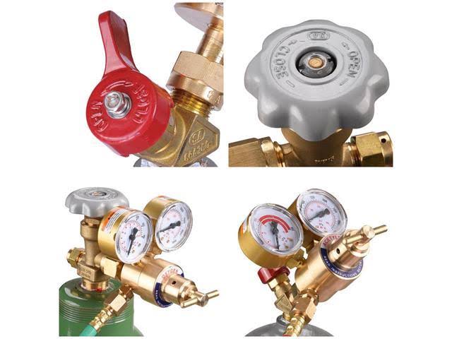 Yescom Portable Weld Torch Tank Kit Twin Tote Oxygen Acetylene Oxy Cutting Brazing Dot