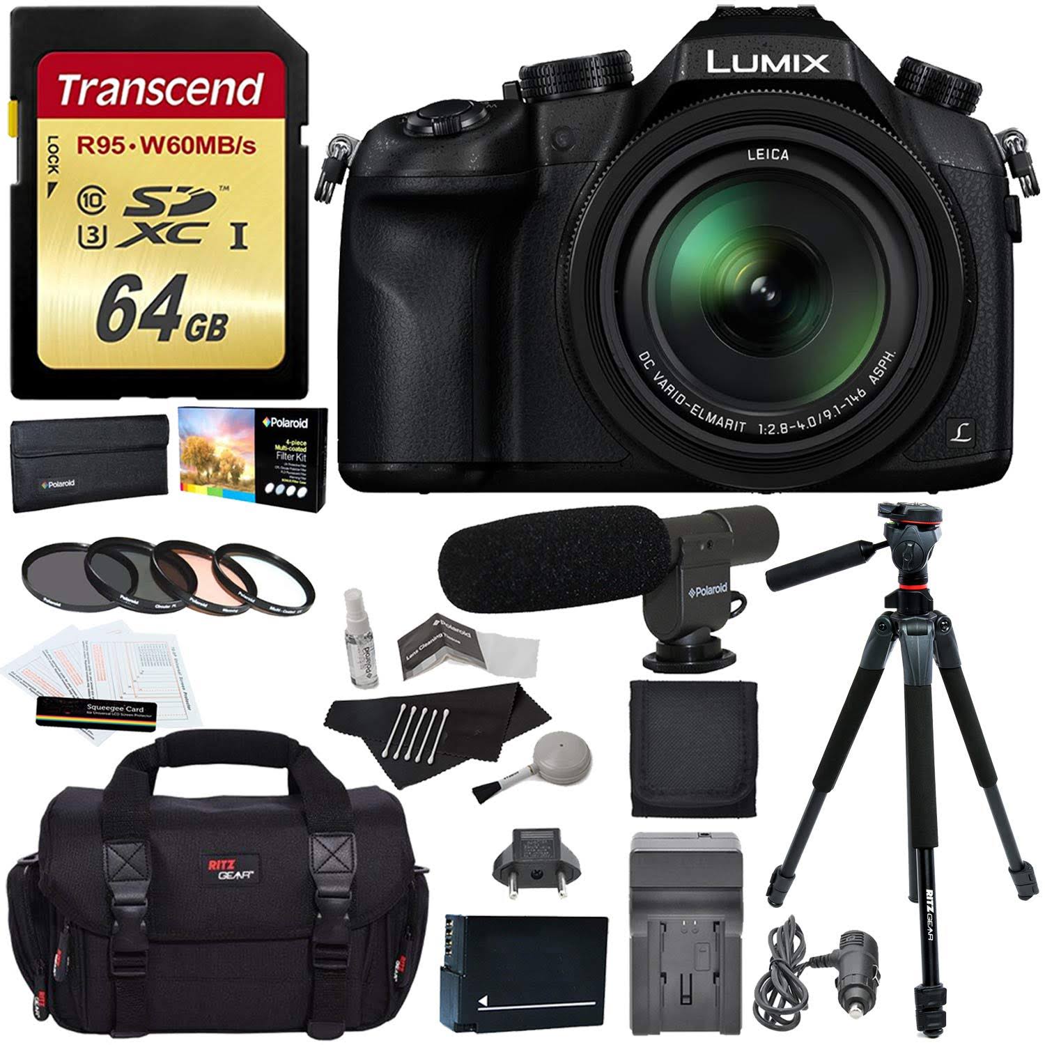 Panasonic Lumix DMC-FZ1000 20.1 MP Compact Digital Camera - Black