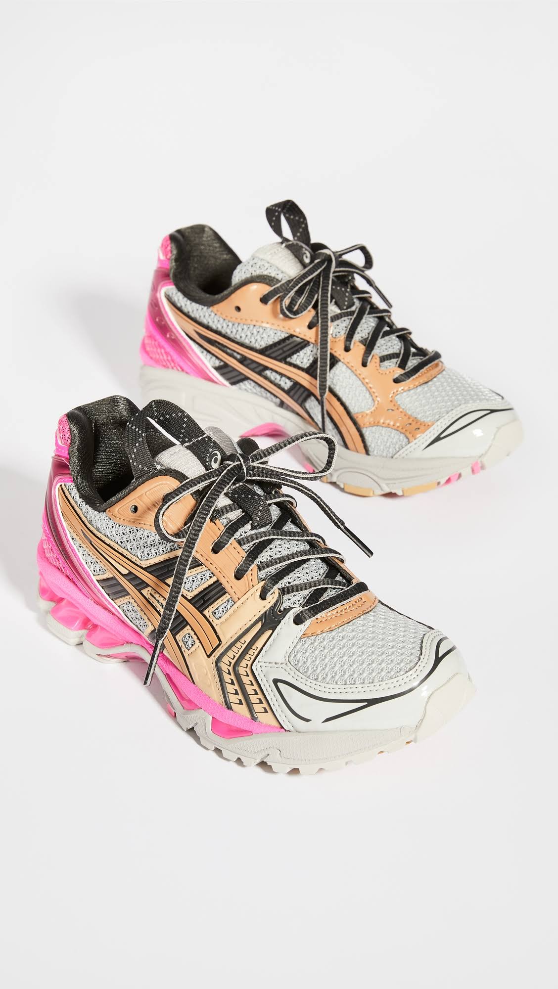 Asics Grey and Pink UB1-S Gel-Kayano 14 Sneakers