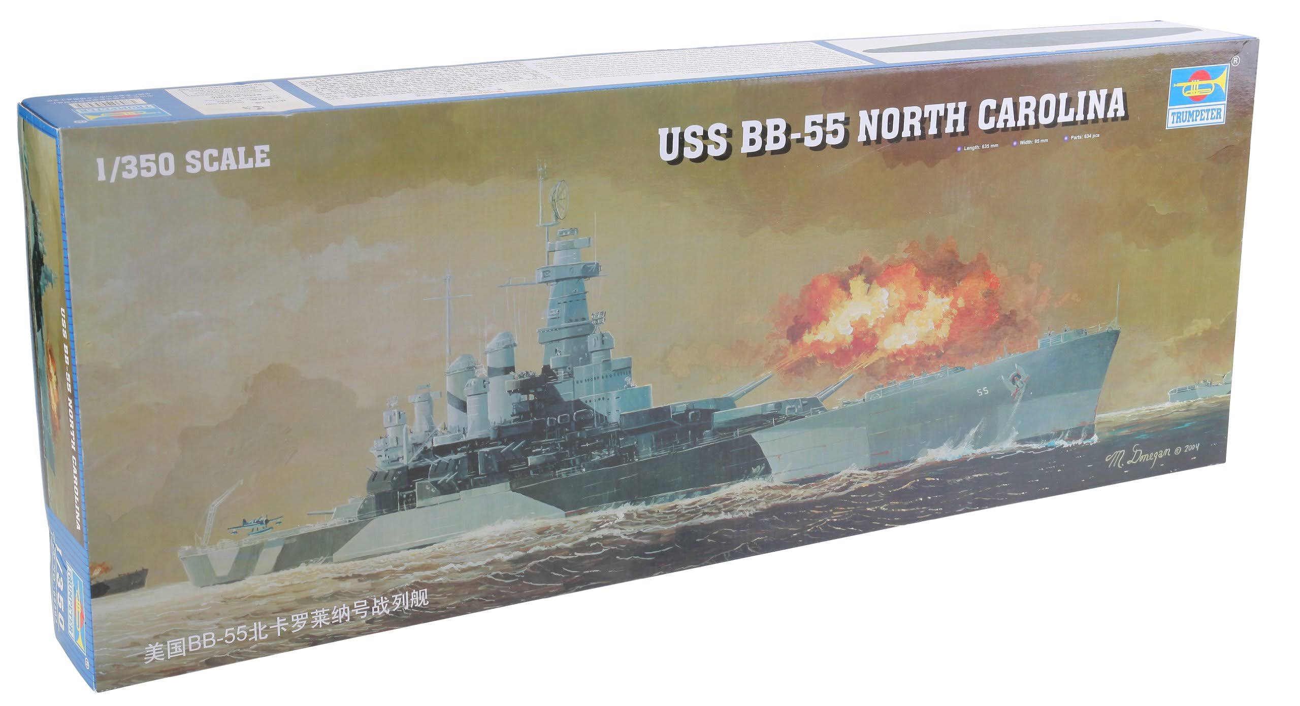 Trumpeter 1/350 05303 USS North Carolina BB-55