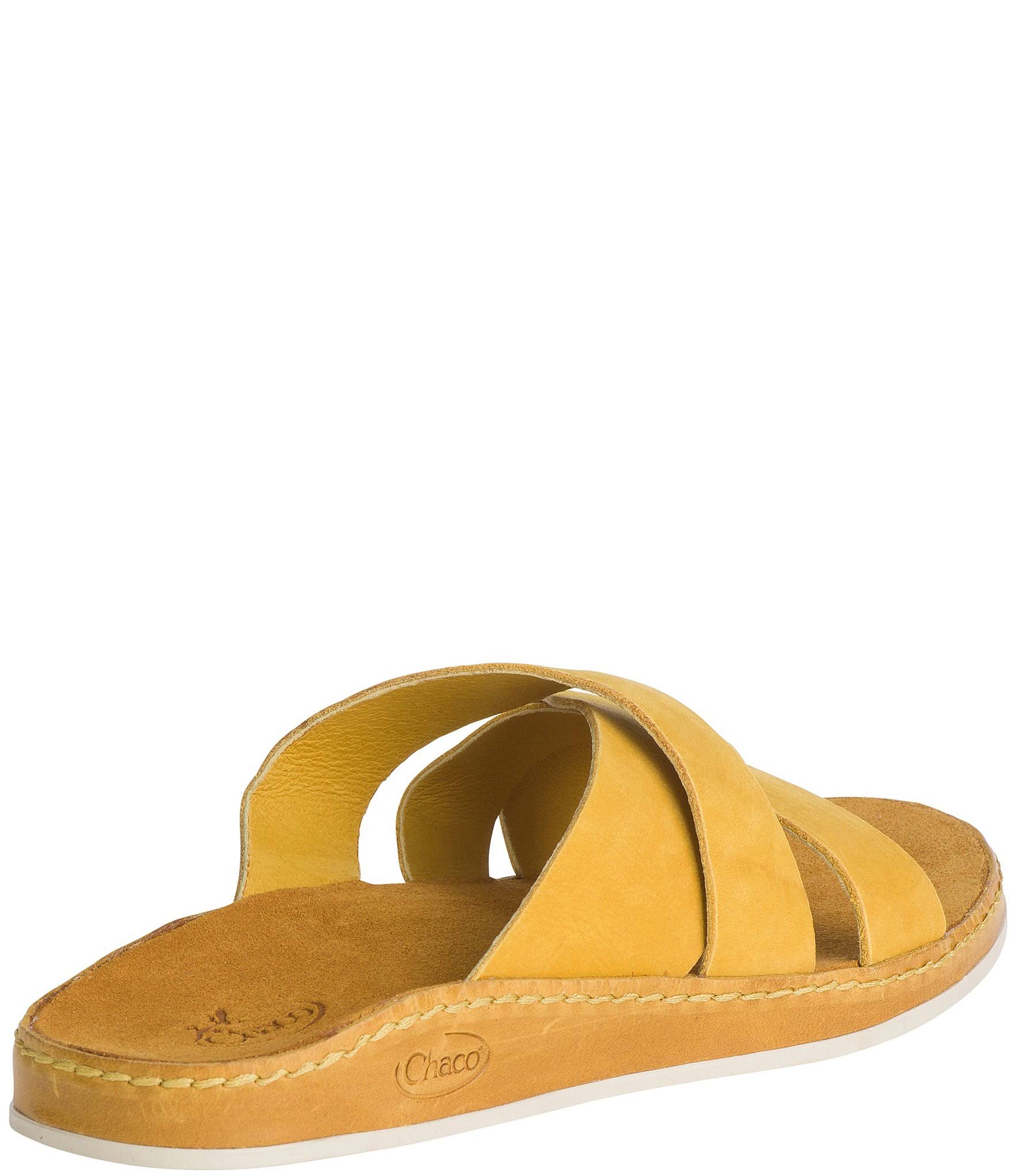 Chaco Women's Wayfarer Slide - 8 - Ochre