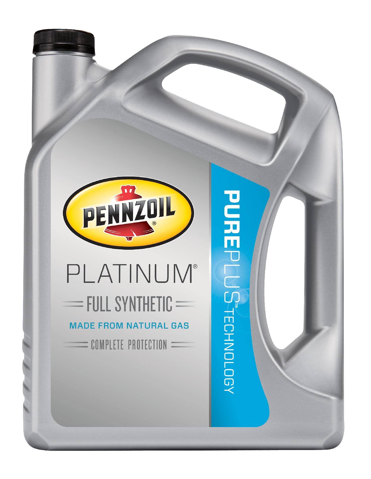 Pennzoil Platinum Full Synthetic Motor Oil 0W-20 - 5 Quart Jug