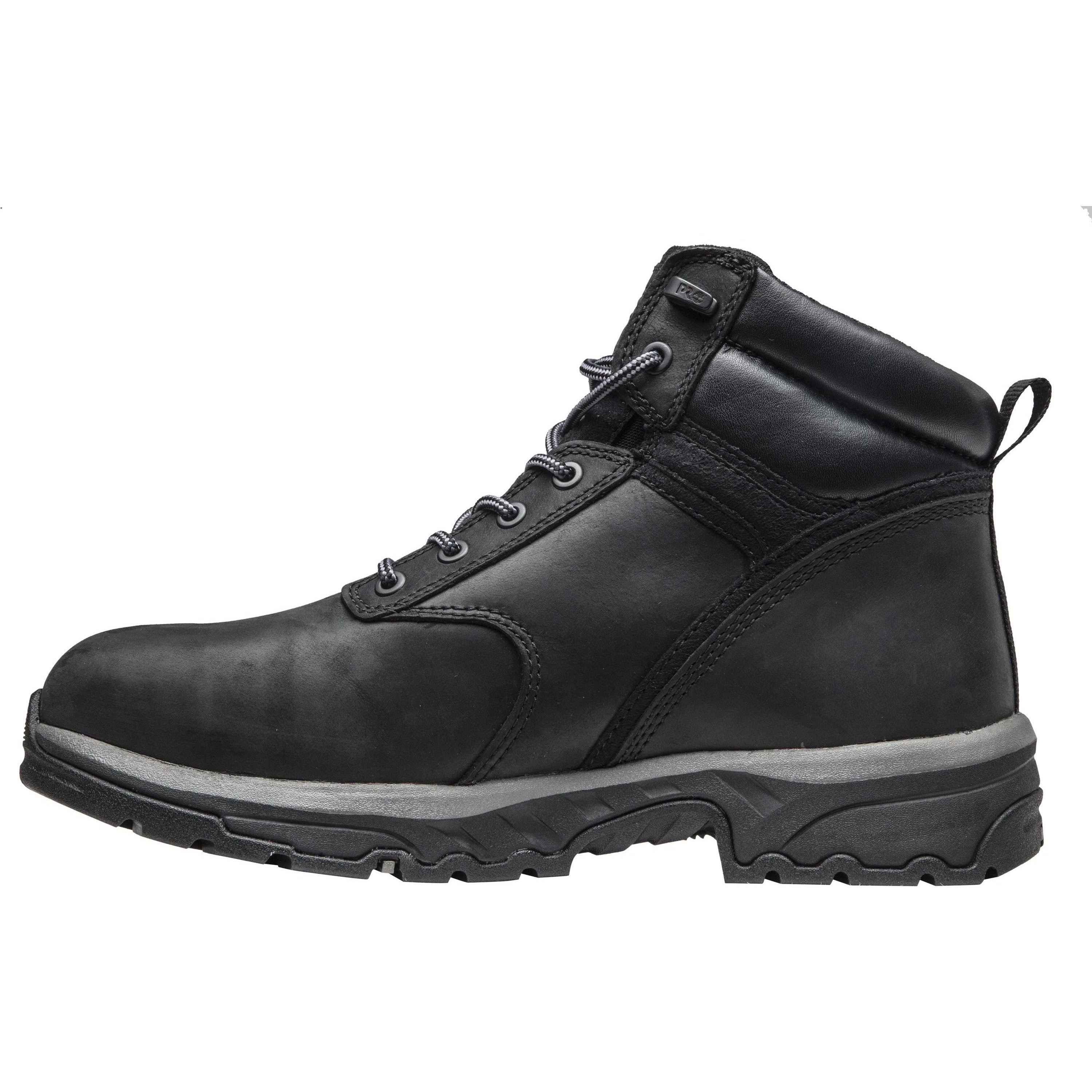Timberland Pro Men's 6 in. Jigsaw Steel Toe Work Boot, Black