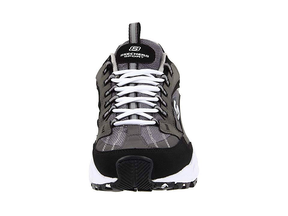 Skechers Men's Stamina Nuovo, Charcoal/Black