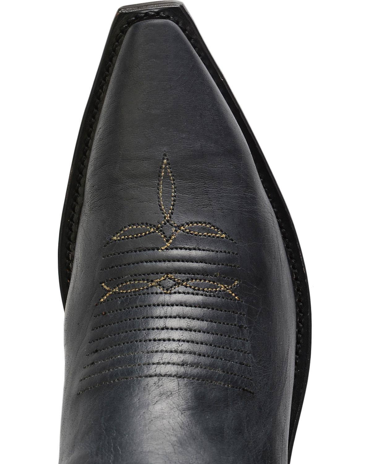 Lucchese Western Boots Men Madras Goat Snip Toe M1007.S54 Black