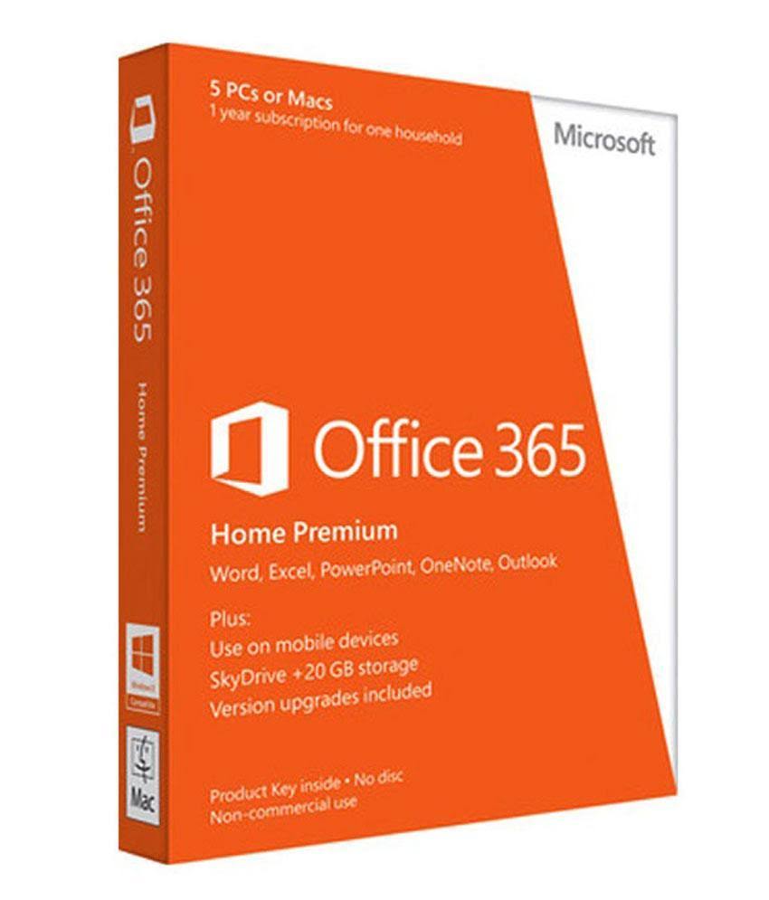 Microsoft Office 365 Home Premium 1 Year