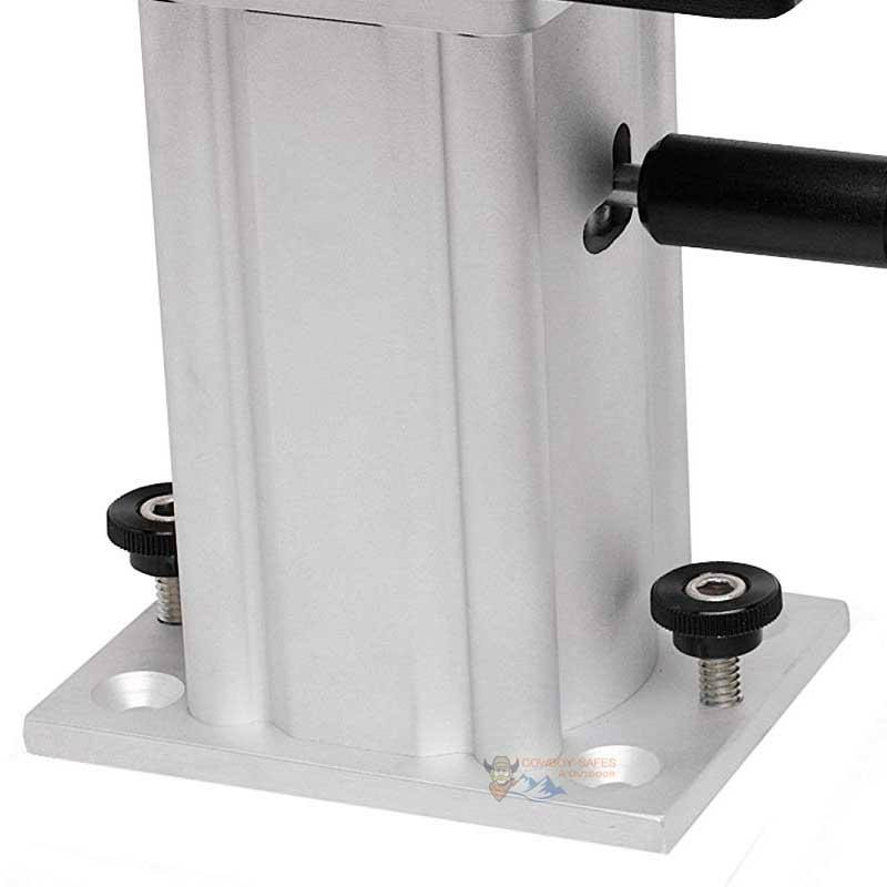 Cannon 4 in Aluminum Fixed Base Pedestal Mount