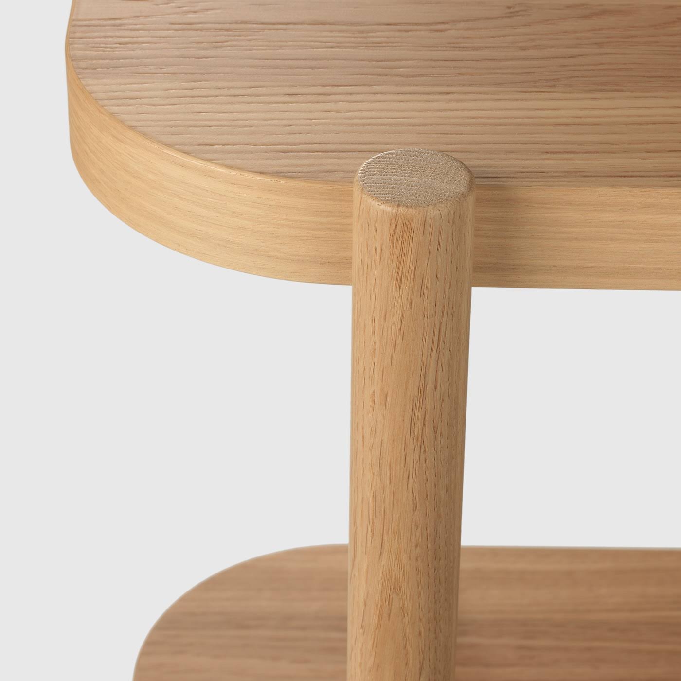 IKEA - LISTERBY Console Table, White Stained Oak, 36 1/4x15x28