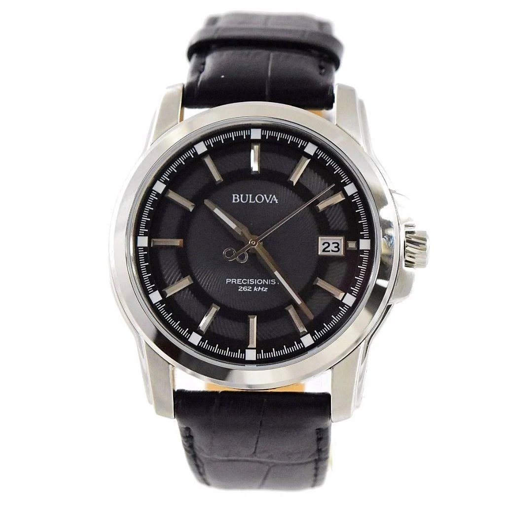 Bulova - Precisionist Men's Analog Watch - Black