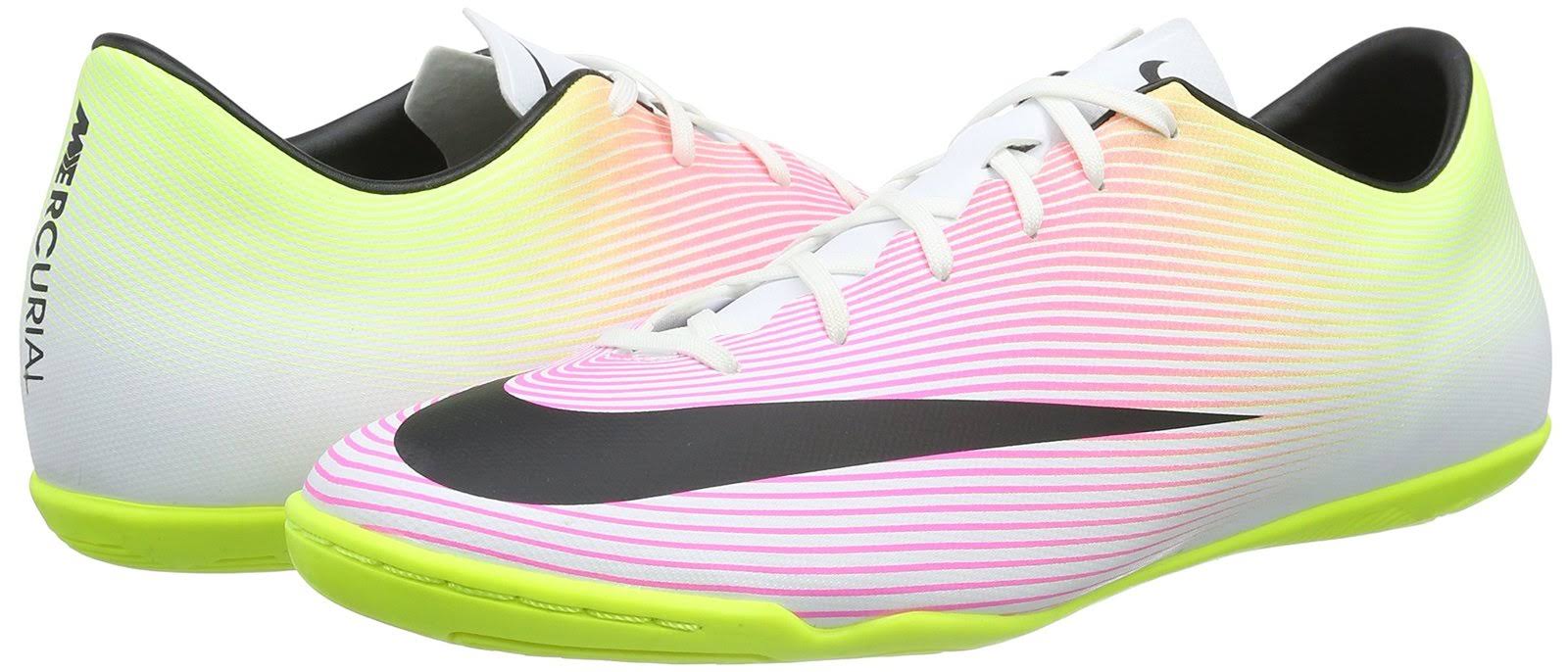 Nike Mercurial Victory V IC WHITE/VOLT/TOTAL Orange/Black