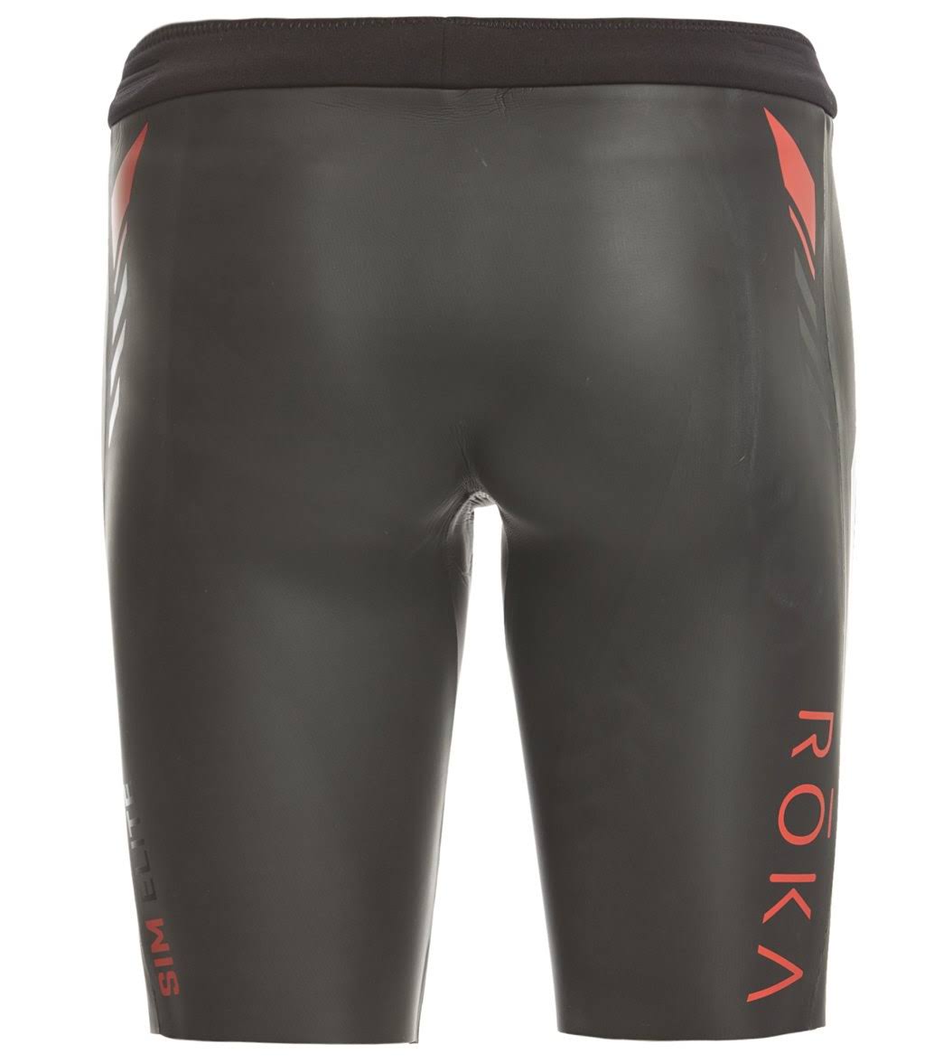 ROKA Men's SIM Elite II Buoyancy Shorts for Swimming Racing and Triathlon