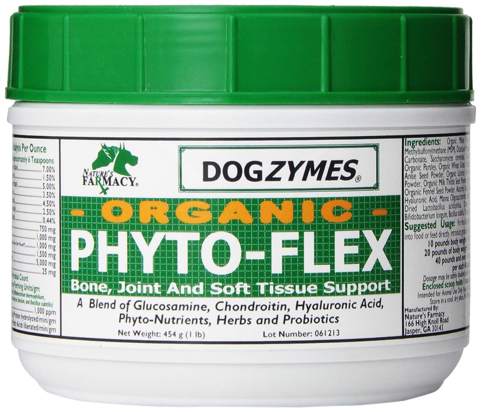 Dogzymes Phyto-flex Bone Joint and Soft Tissue Support for Pets 1-Po