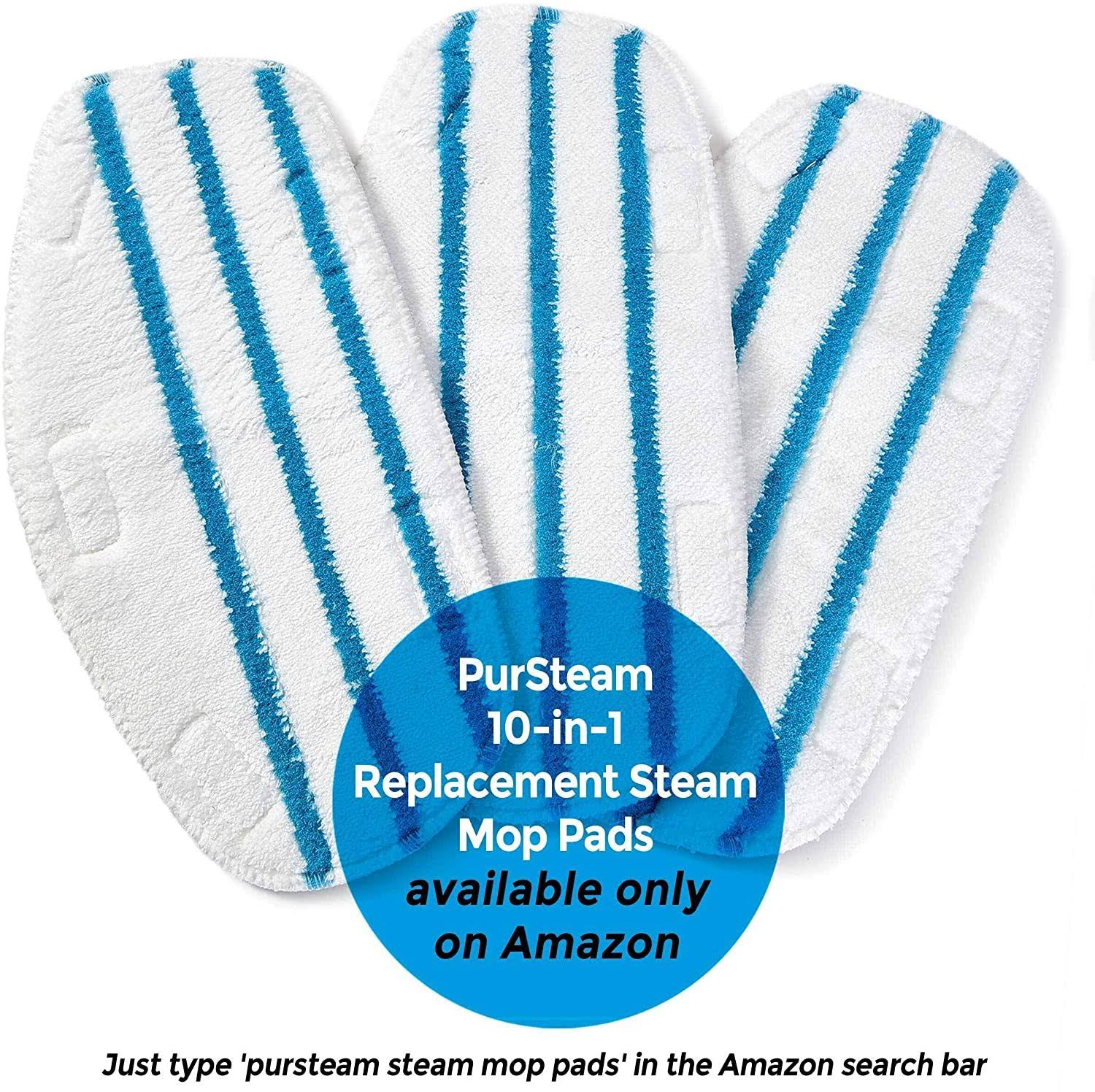 Steam Mop Cleaner 10-in-1 with Convenient Detachable Handheld Unit