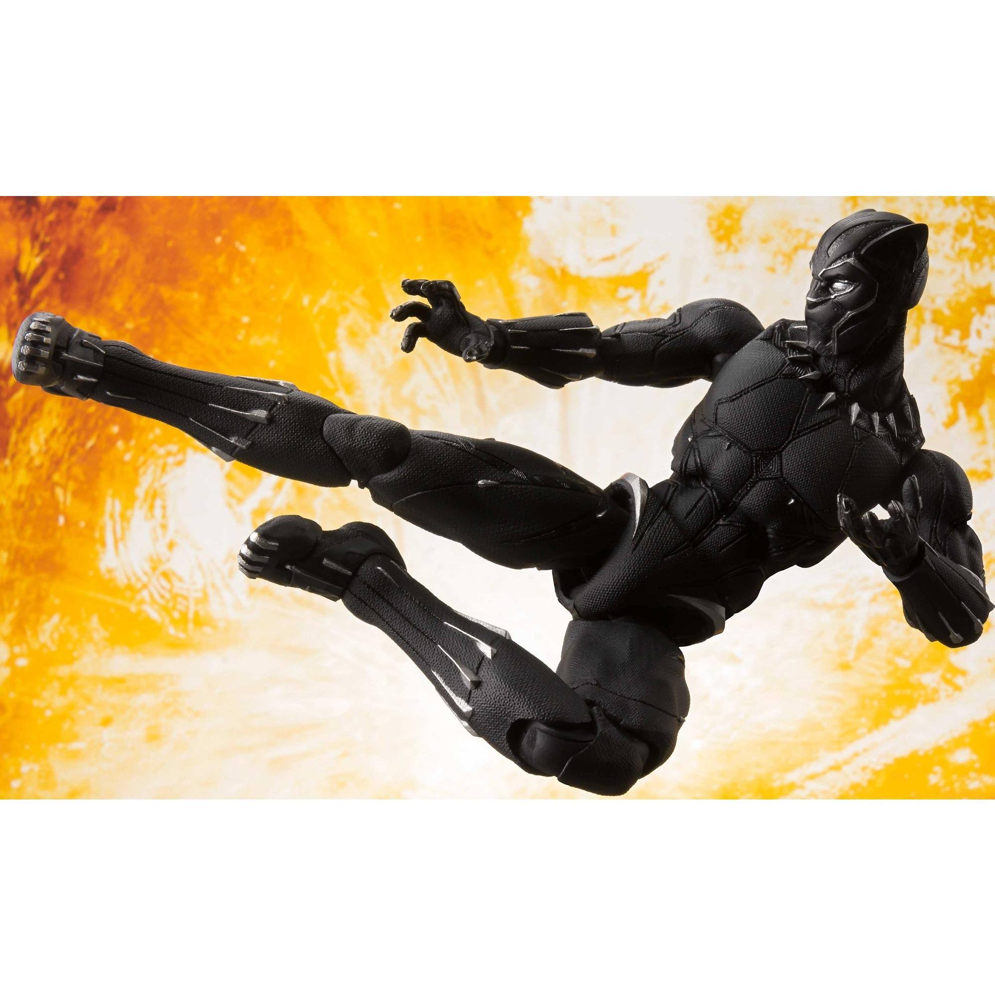 Avengers Infinity War S.H. Figuarts Action Figure Black Panther u0026 Tama