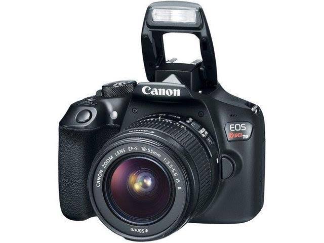 Canon Eos Rebel T6 Dslr Camera with 18-55mm Lens Memory Kit