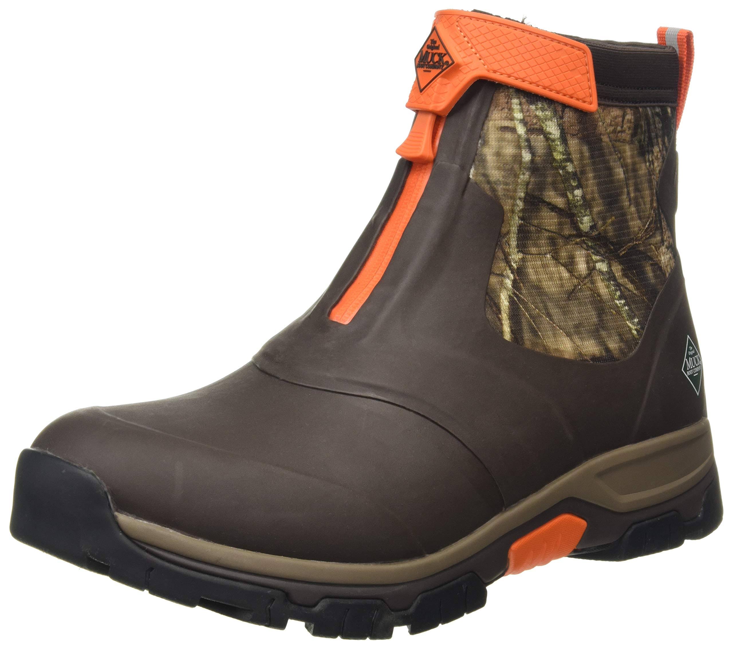 Muck Men&s Apex Mid Zip Boot - Mossy Oak, 7