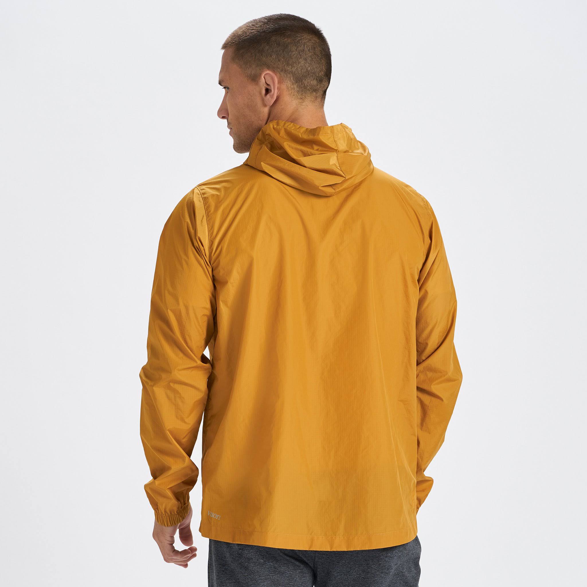 Vuori Men's Daybreak Windbreaker, Cognac / L