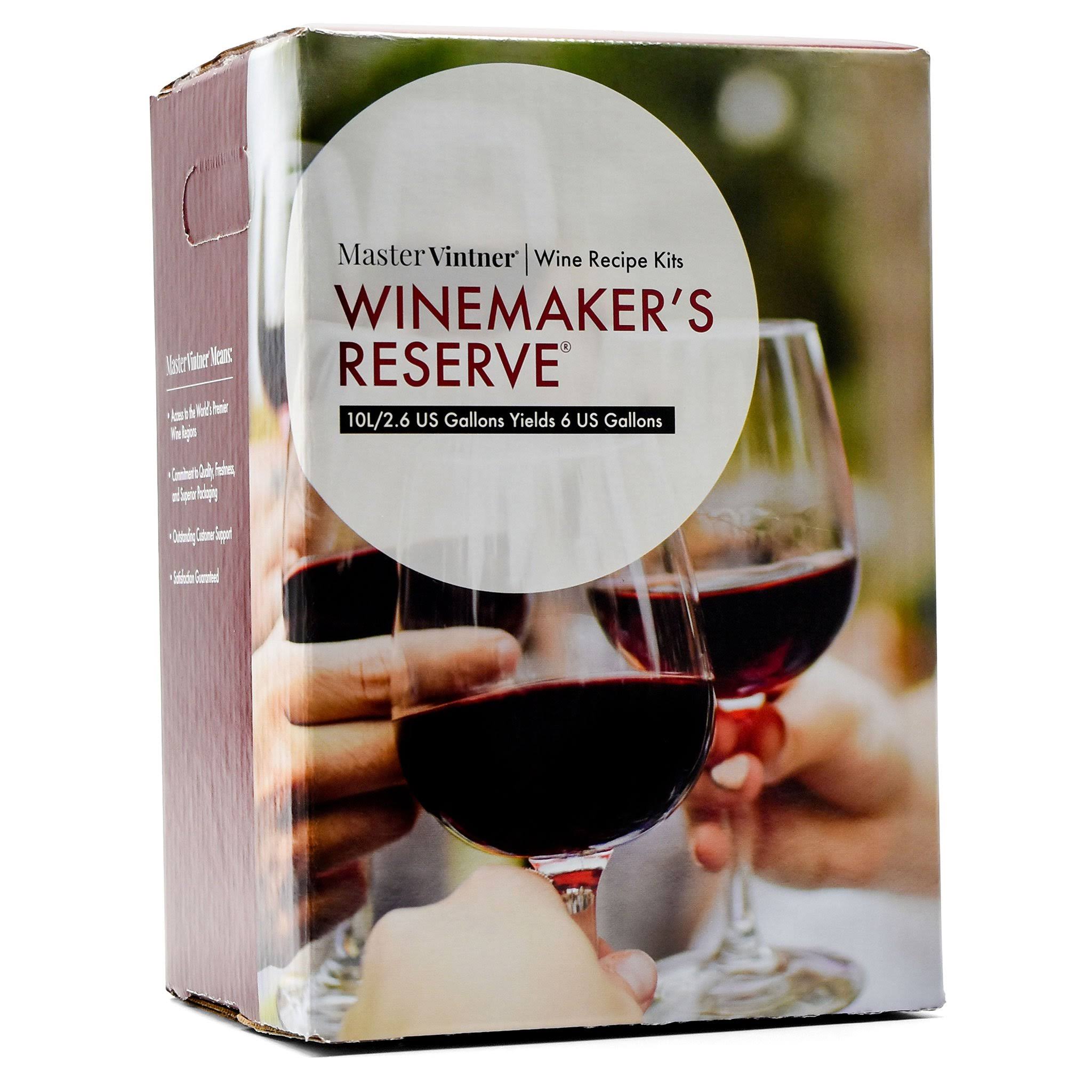 Merlot Wine Kit - Master Vintner Winemaker&s Reserve