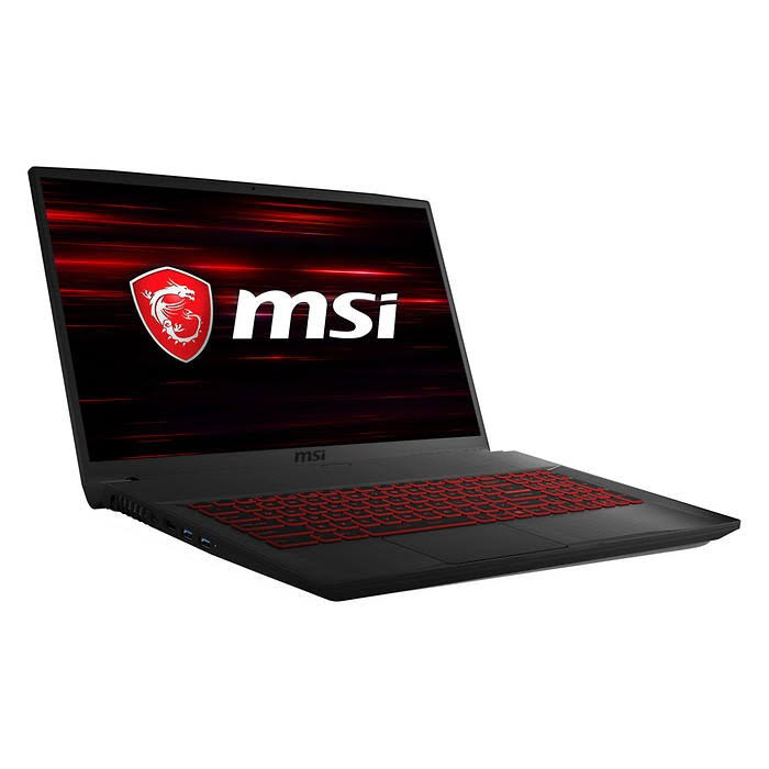MSI Gf75 Thin Gaming Laptop: Core i5-10300H, Nvidia GTX 1650, 17.3x22 Full HD 120Hz Display, 512gb Ssd, 8GB Ram