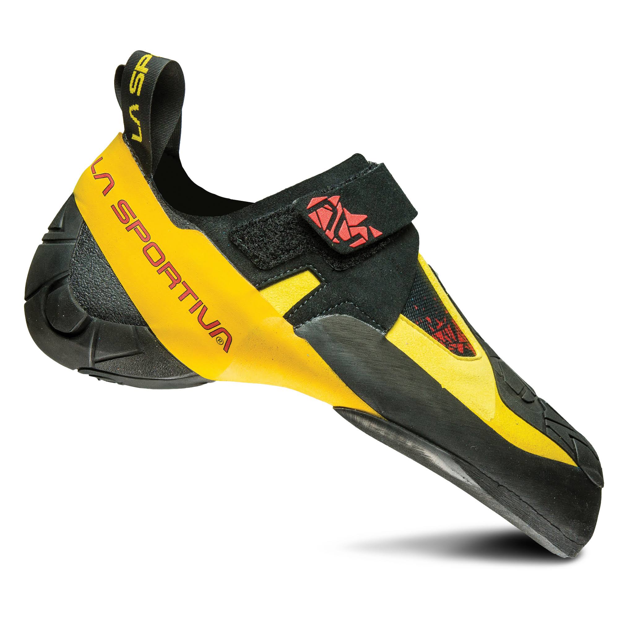 La Sportiva Men&s Skwama Climbing Shoe - 42.5 - Black / Yellow