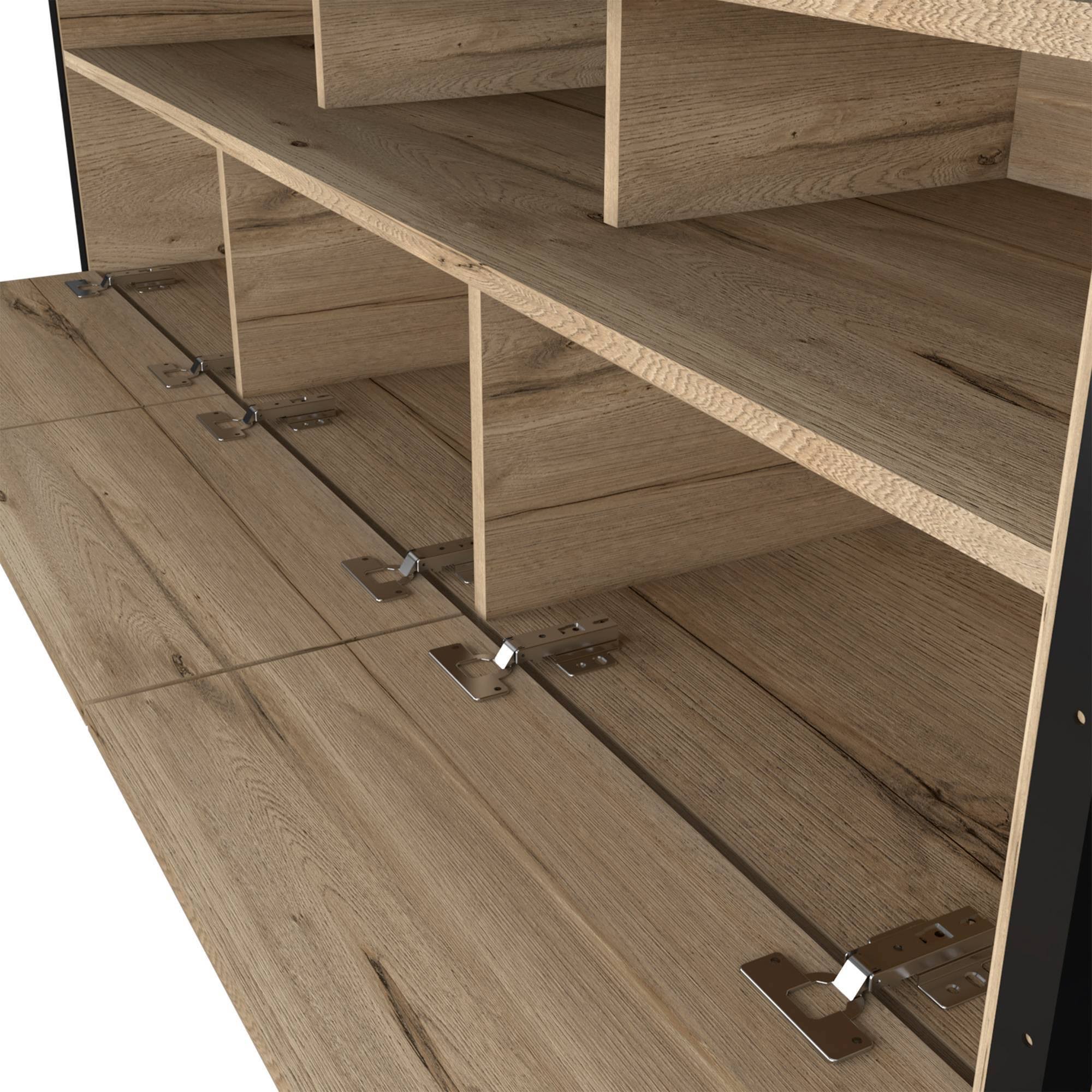 RST Brands Emery Brown TV Stand | SL-MCON-9-K