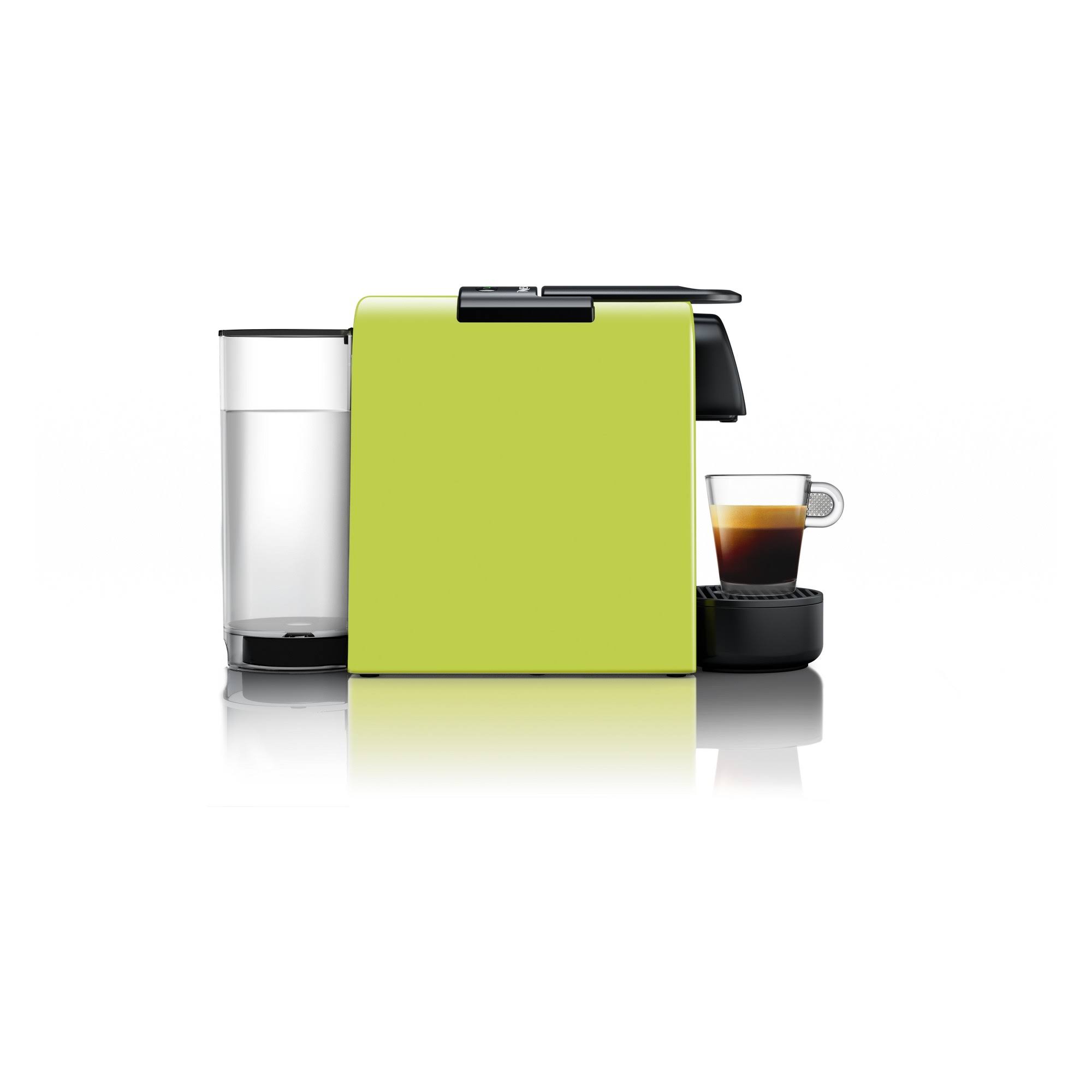 Nespresso Essenza Mini Espresso Machine by De&Longhi with Aeroccino, Lime