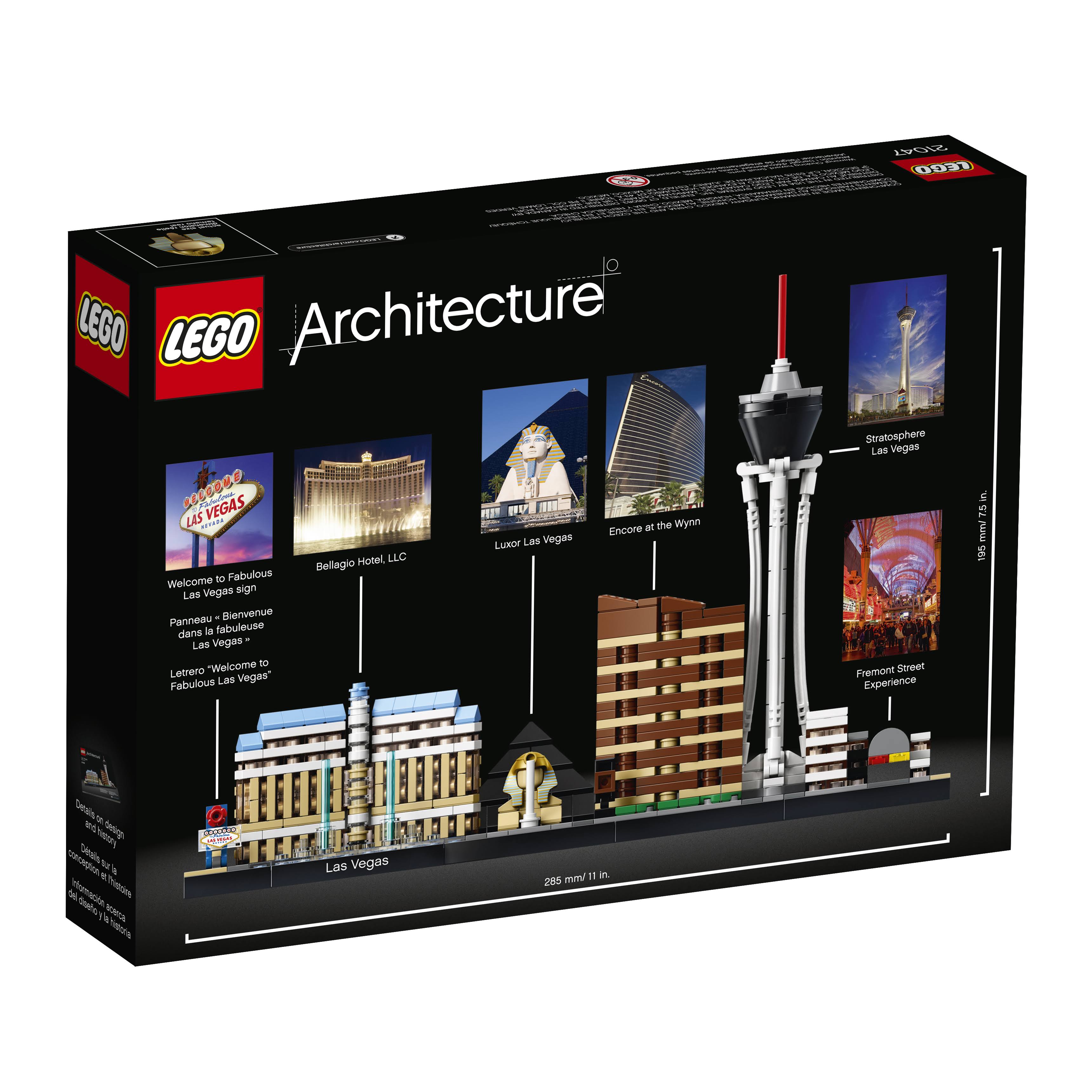 Lego Architecture Las Vegas Skyline Building Kit 21047