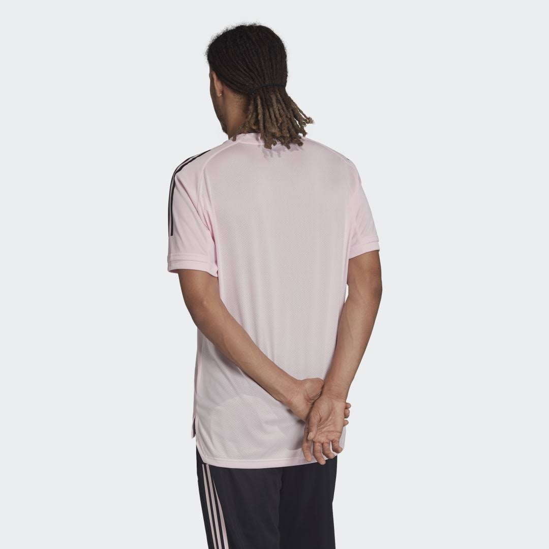 Adidas Men's INTER Miami CF Pink Training Jersey, Large