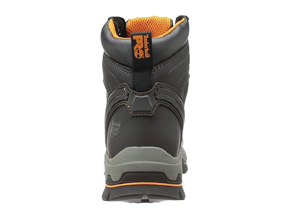 Timberland Pro Men's 6 in. Stockdale Alloy Toe Work Boot, Black