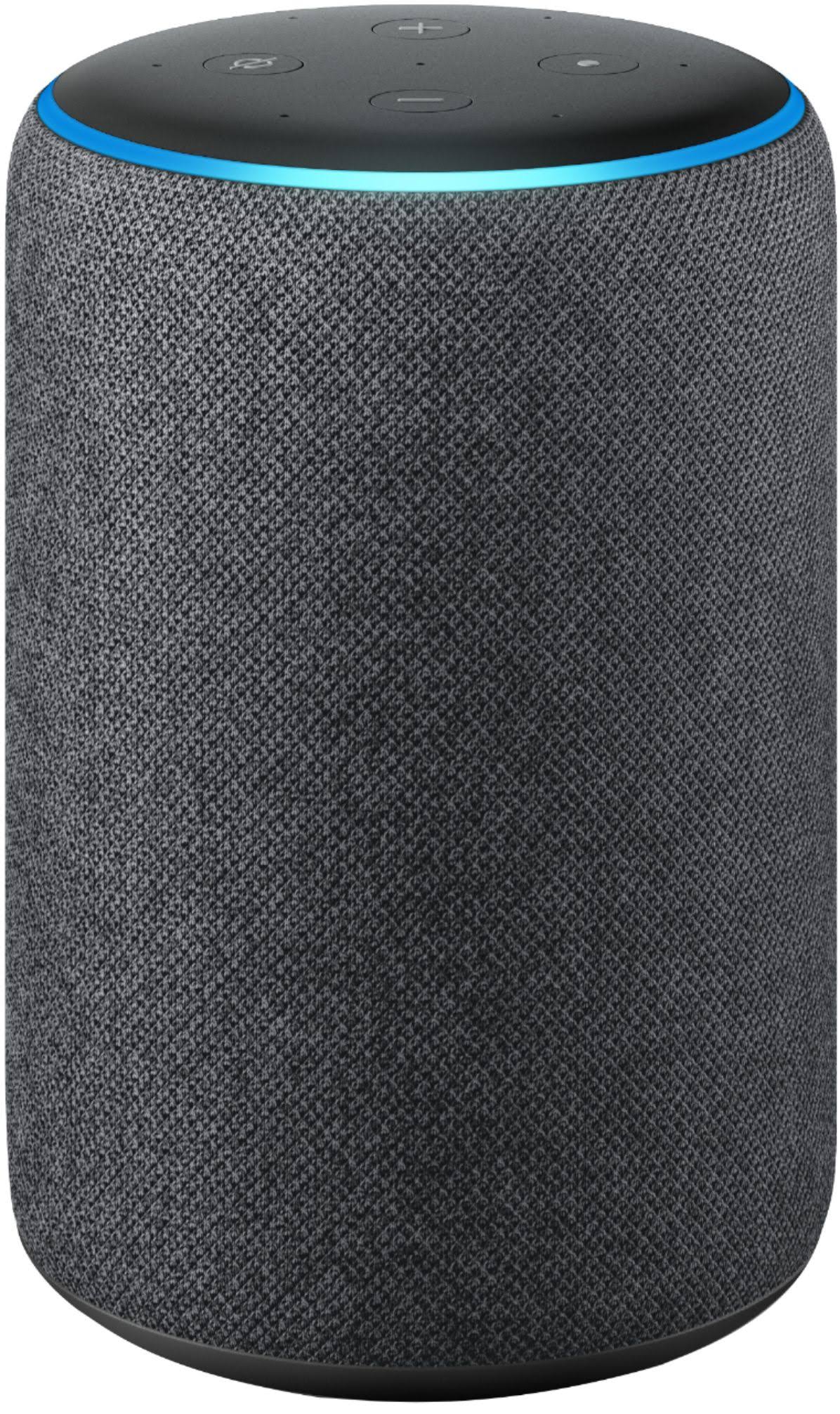 Amazon - Echo (3rd Gen) Smart Speaker with Alexa - Charcoal