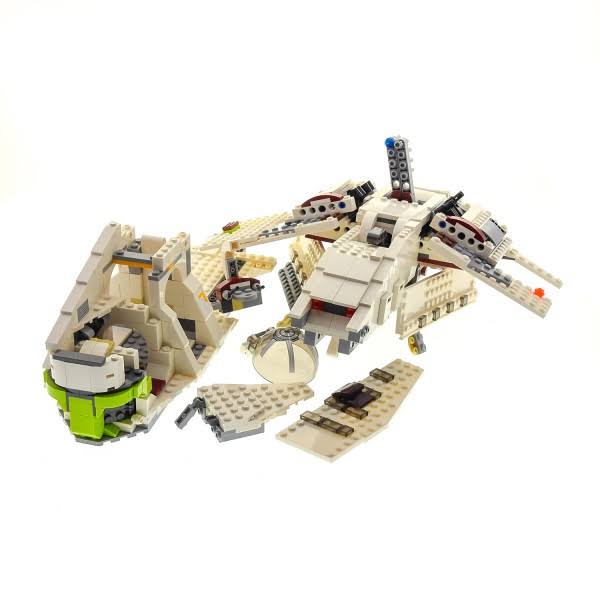1 x Lego Brick Set Star Wars Episode 2 75021 Republic Gunship ( Model Incomplete )
