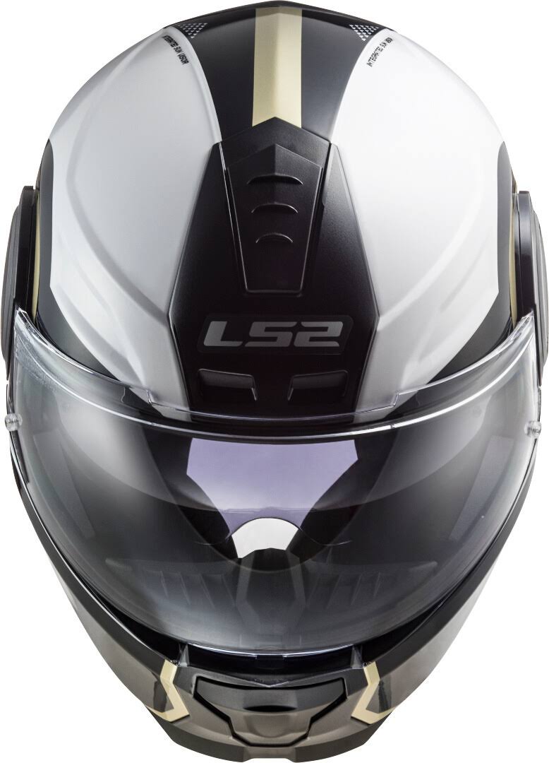 LS2 - Helmet FF902 Scope Arch White / Titanium - Size L