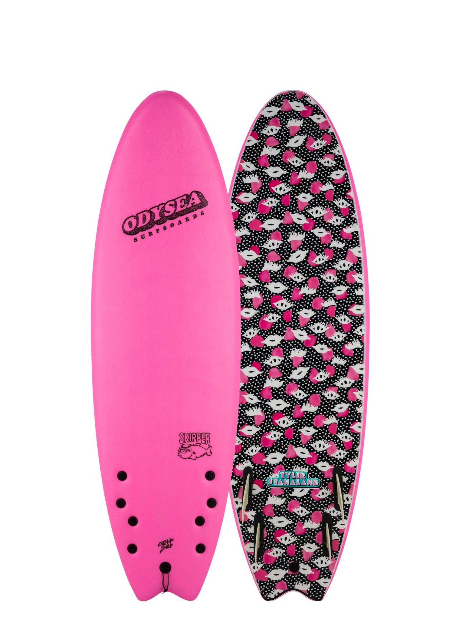 Catch Surf Odysea Skipper Quad 6&0 Soft Surfboard, Tyler Pro-1 / 6&0