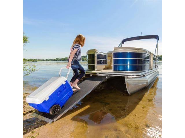 Harbor Mate Pontoon Boat Ramp 600 lb. Capacity 7-1/2& Long Light Weight High Capacity Ramp