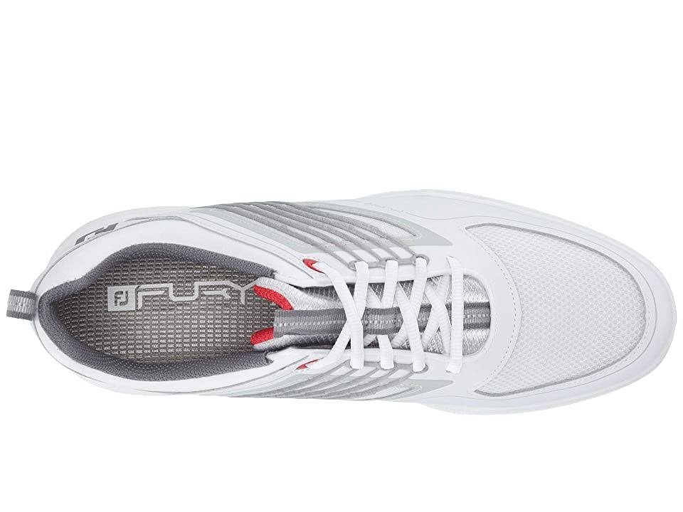 FootJoy Men's Fury Golf Shoes, White