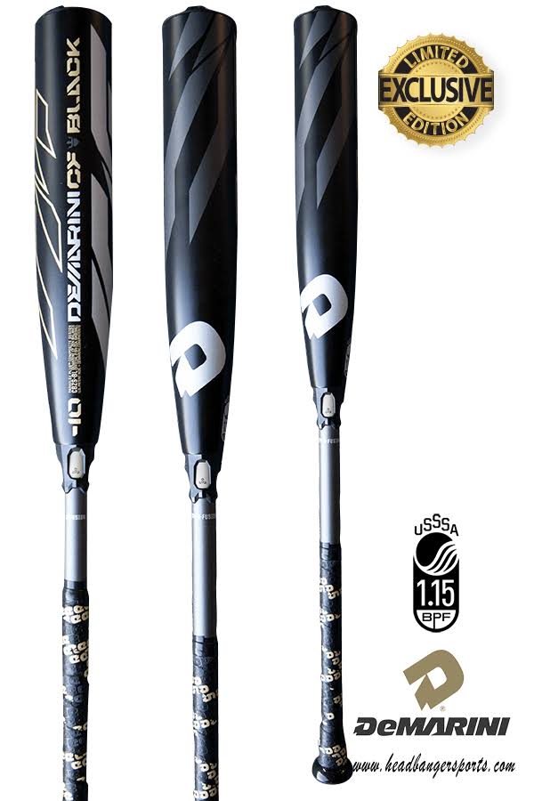 DeMarini 2019 CF Zen Black (-10) Baseball Bat