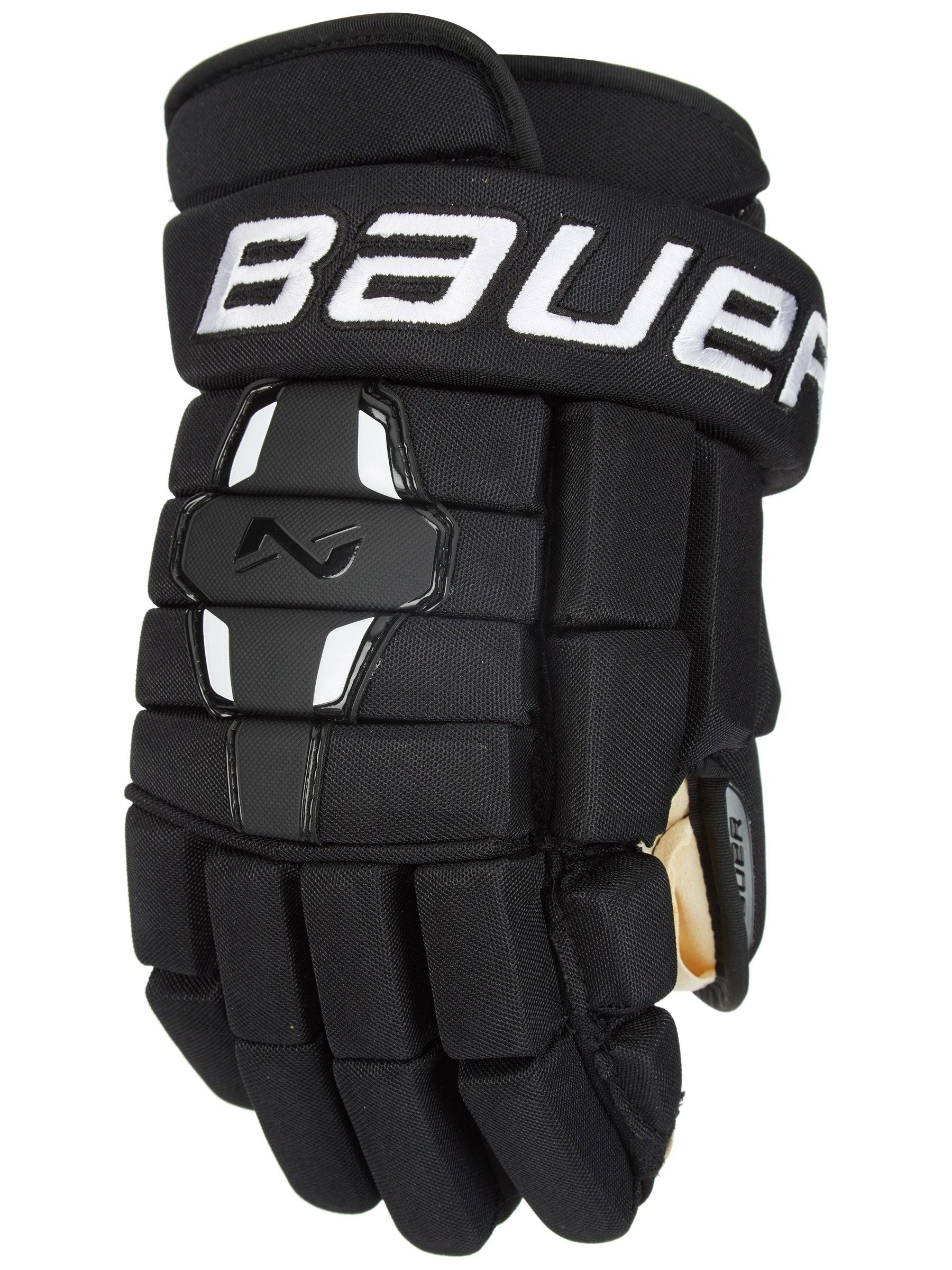 Bauer Nexus N2900 Hockey Gloves - Senior - Black - 15.0x22