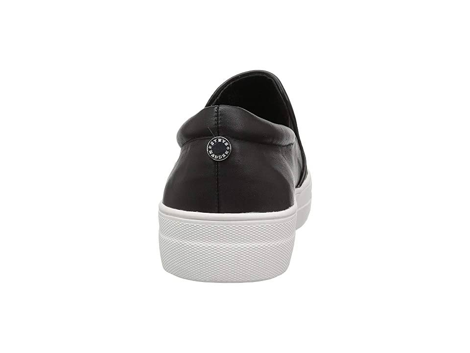 Steve Madden Gills Platform Slip-On Sneaker - Women's - Black Leather