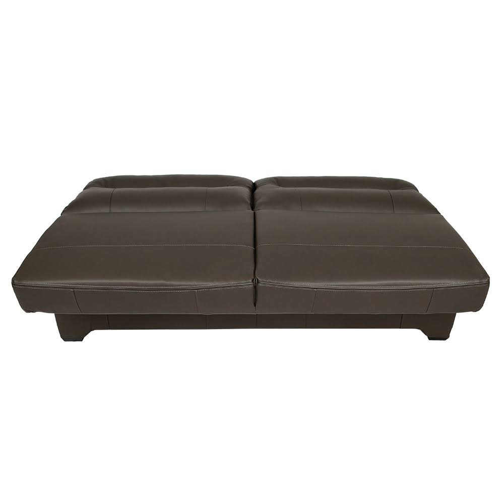 Kathy Ireland Recreation u0026 Adventure Kathy Ireland Furniture Jiffy Jackknife Sofa in Chestnut