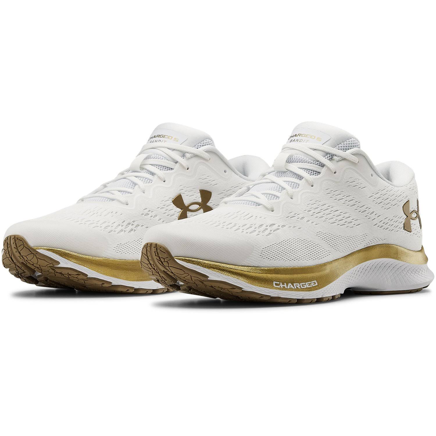 Under Armour Charged Bandit 6 Women's Running Shoes - White - 8