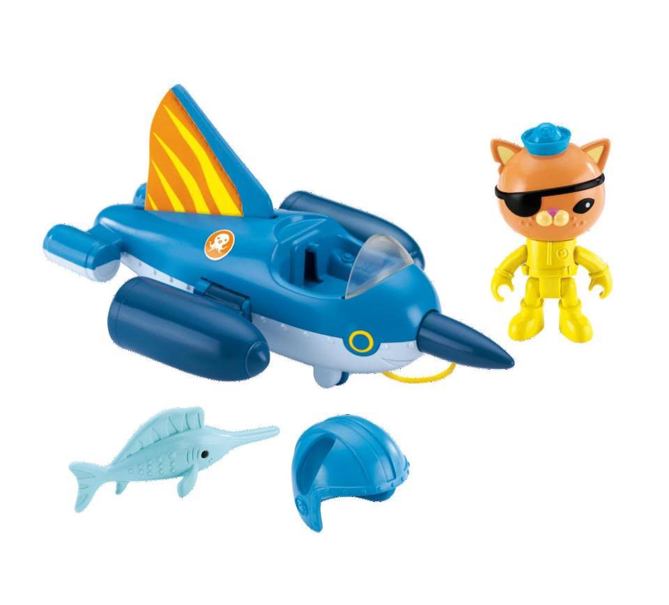 Fisher-Price Octonauts GUP-R and Kwazii