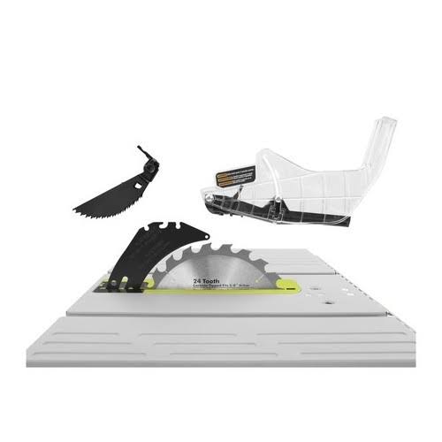 Ryobi 10x22 Table Saw with Steel Stand, 15 A