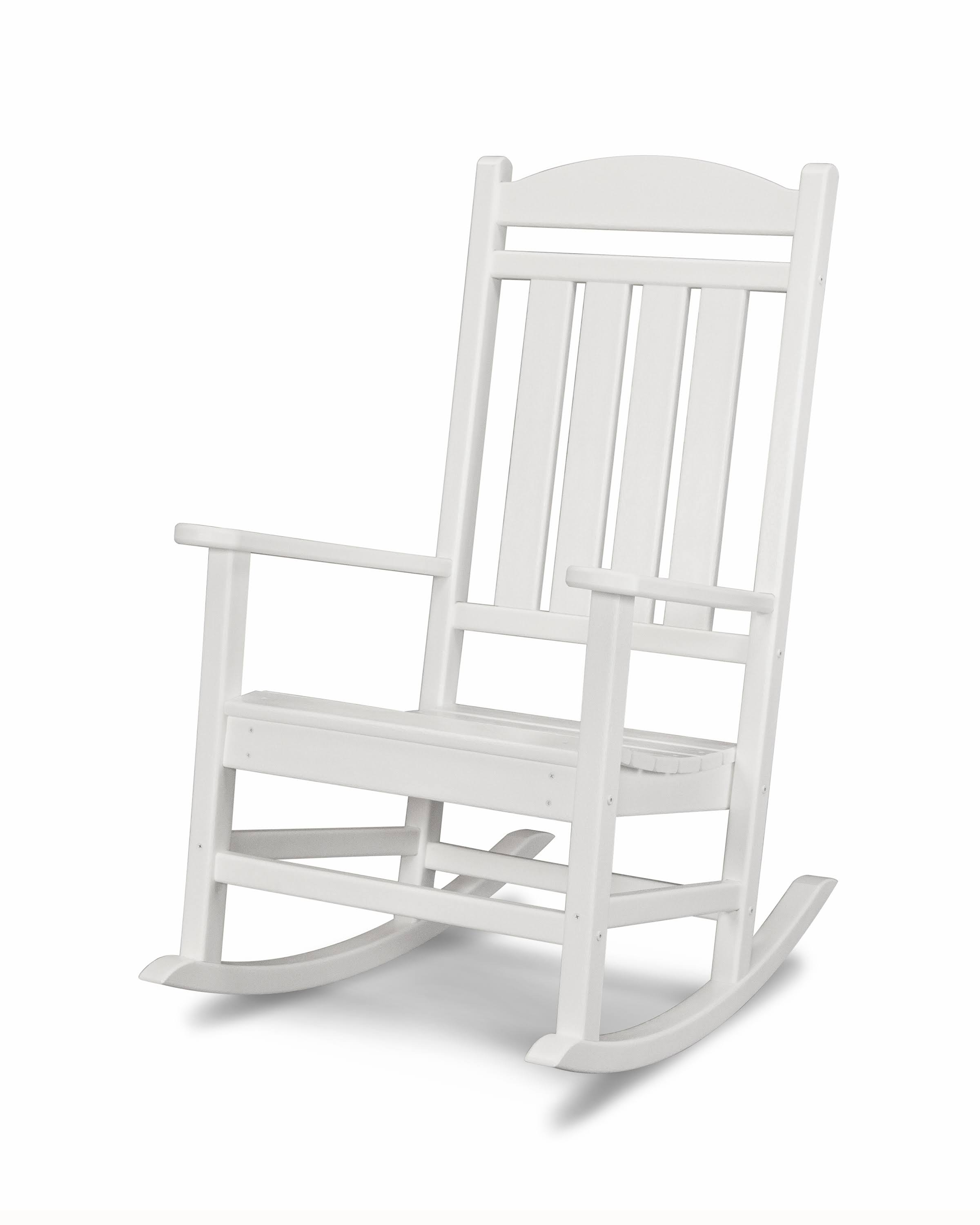 POLYWOOD Presidential Rocker Chair - White